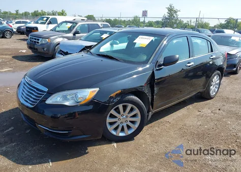 2013 Chrysler 200 Touring from USA, damaged, VIN 1C3CCBBB0DN584220